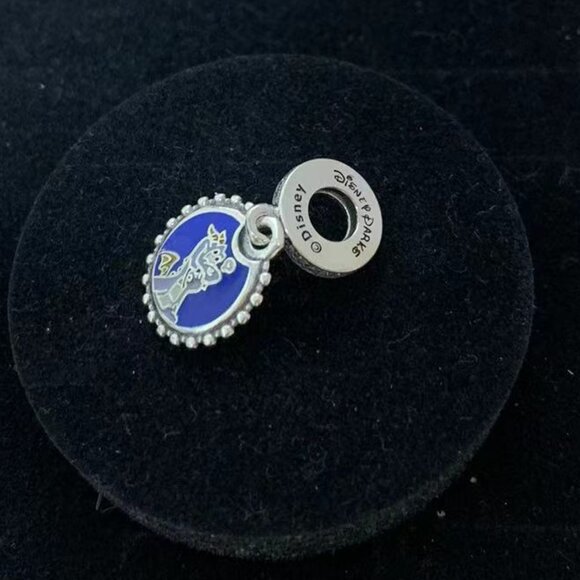 Pandora Disney Parks Pandora Figment Dangle Charm EPCOT 2023 Exclusive - Picture 1 of 2
